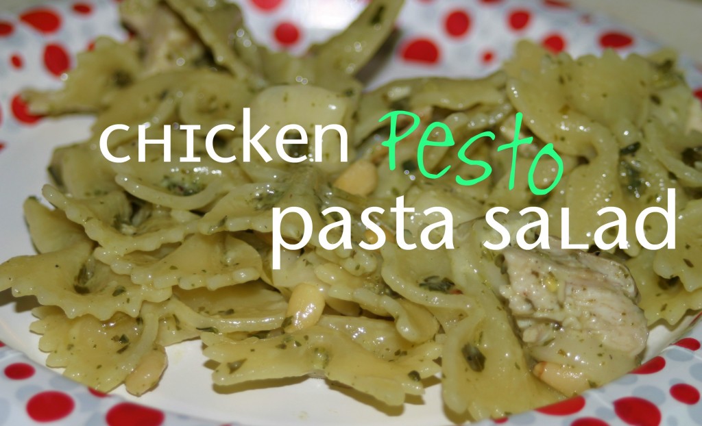 chicken pesto pasta salad