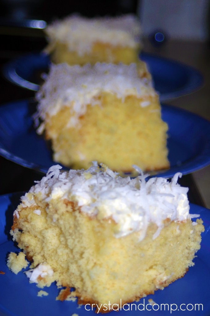 pina colada cake