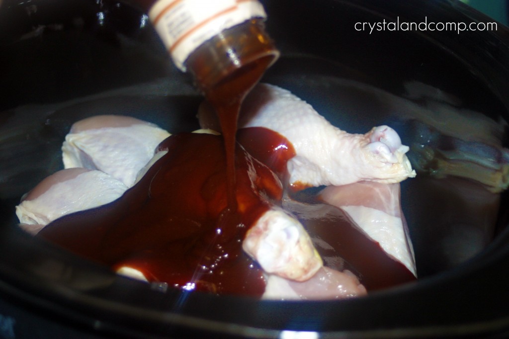 add bbq sauce