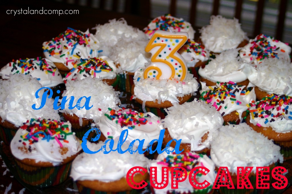 how to make pina colada cupcakes
