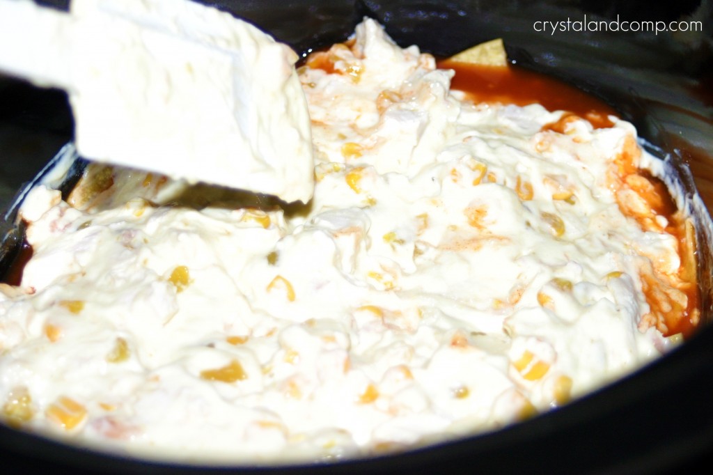 add chicken mixture