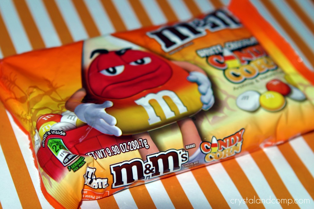 candy corn m&ms