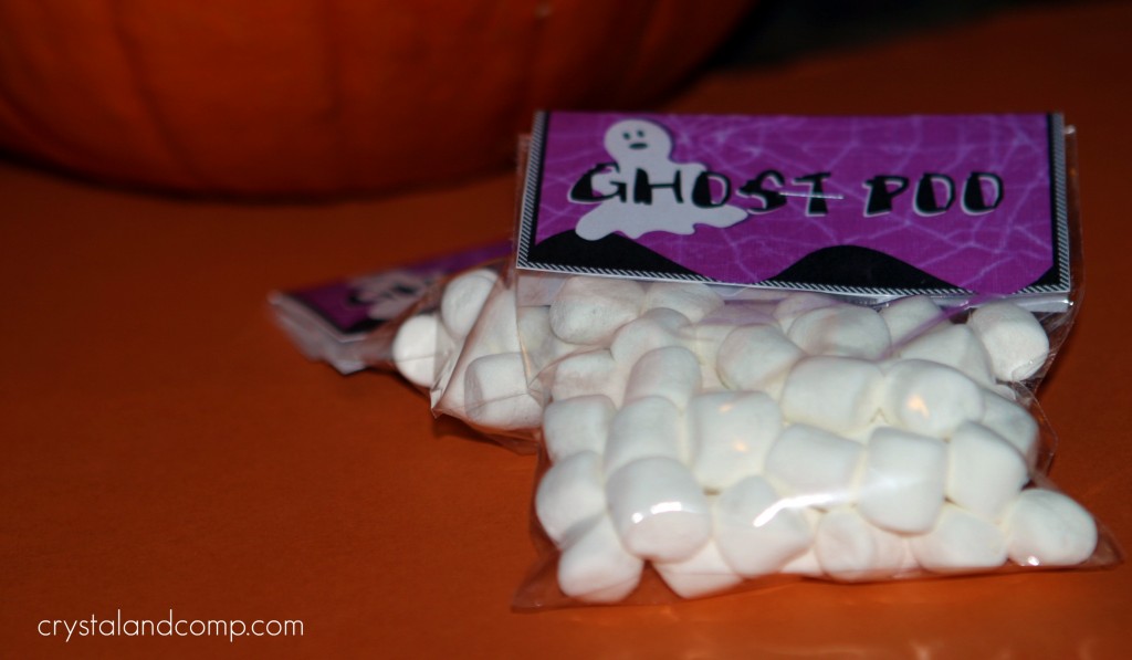 ghost poo free printable