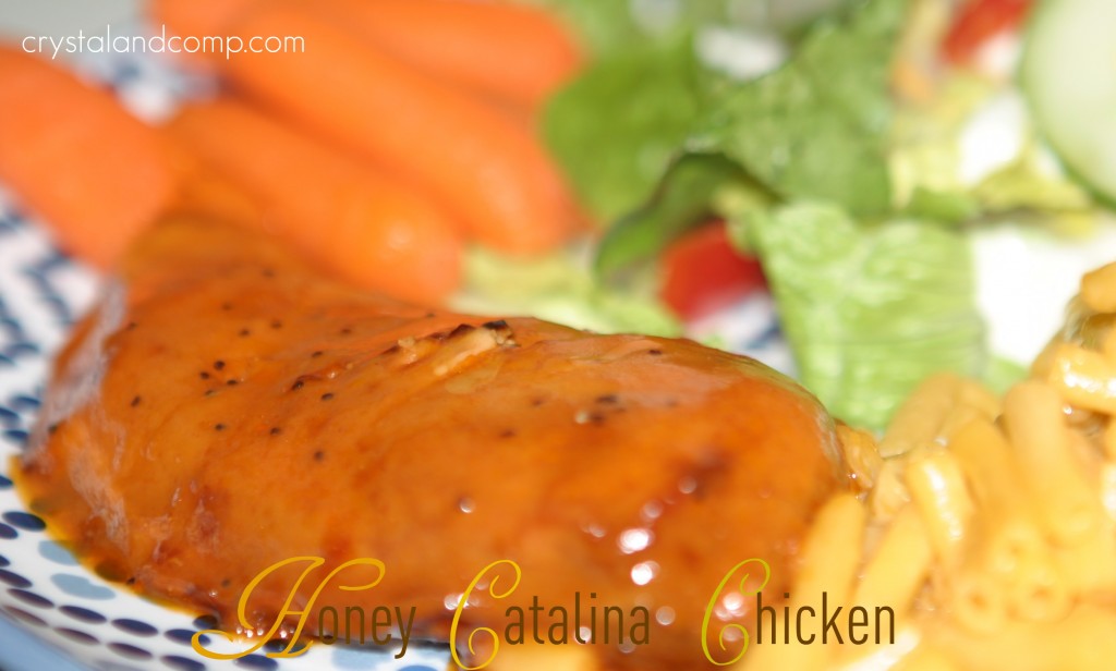 Crockpot Honey Catalina Chicken