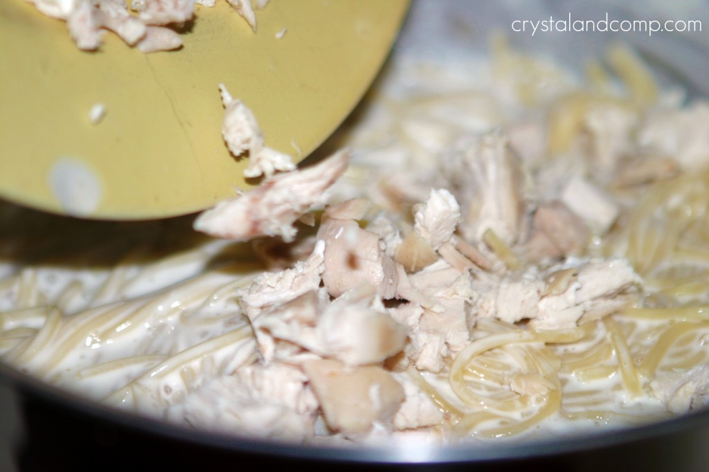 add chicken