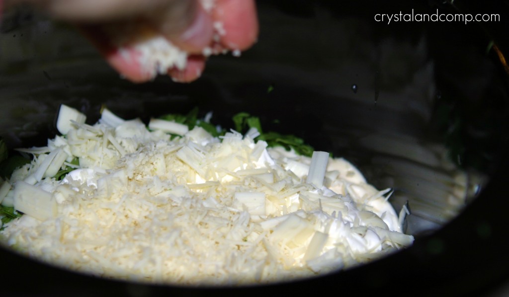 add parm cheese