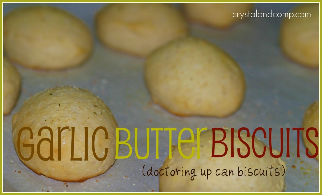 garlic butter biscuits
