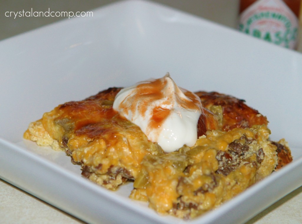 beef breakfast casserole