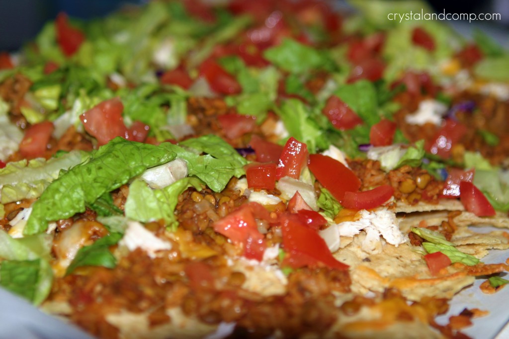 how to make lentil nachos