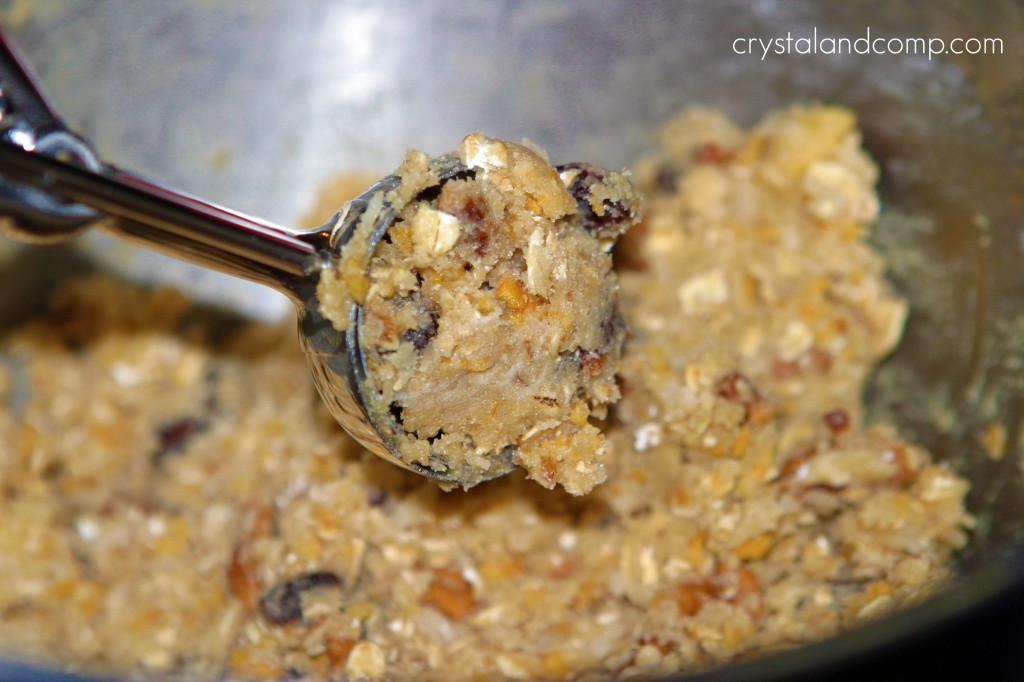 scoop out the ranger cookie mix
