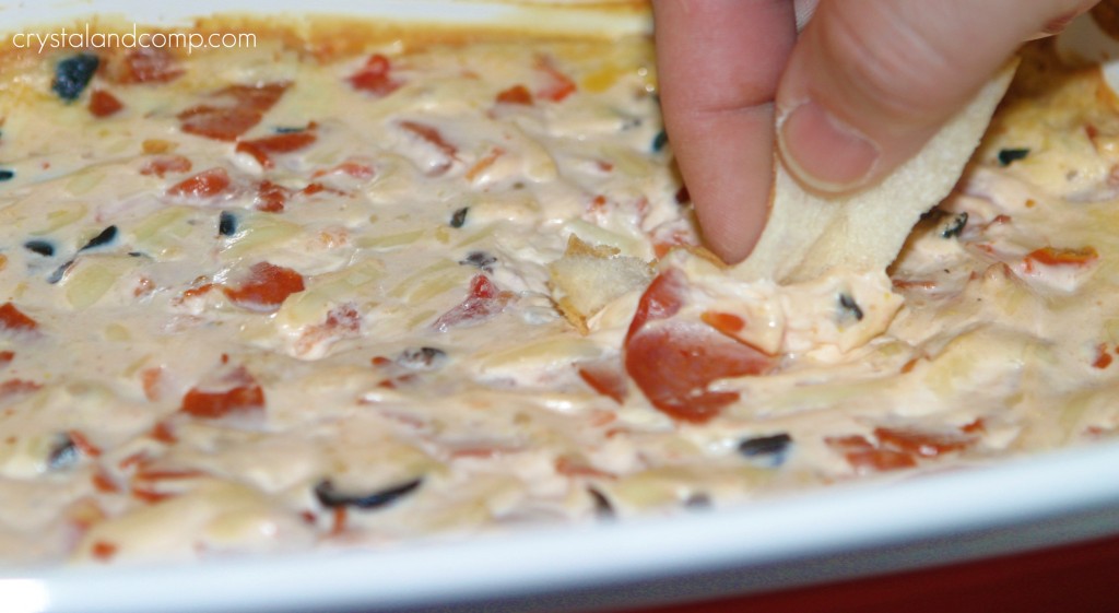 baked pizza dip