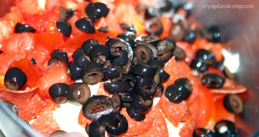 mix ingredients
