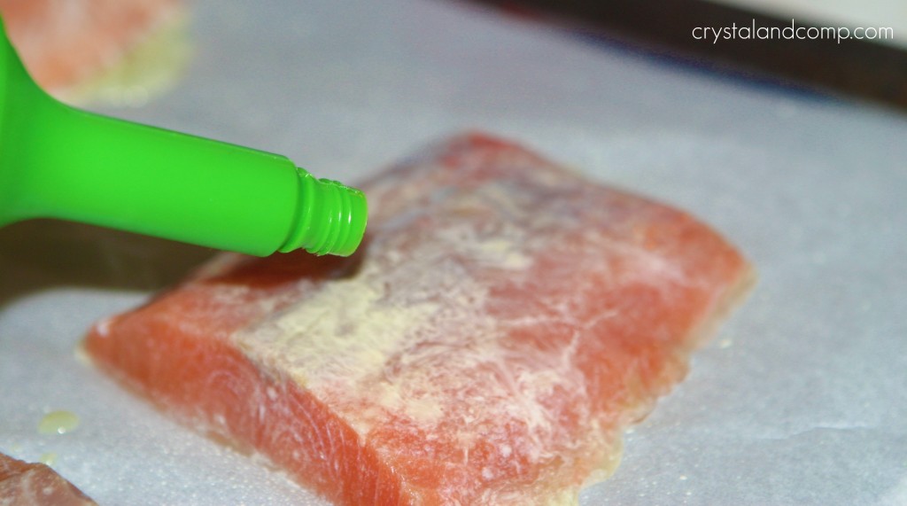 add lime to salmon
