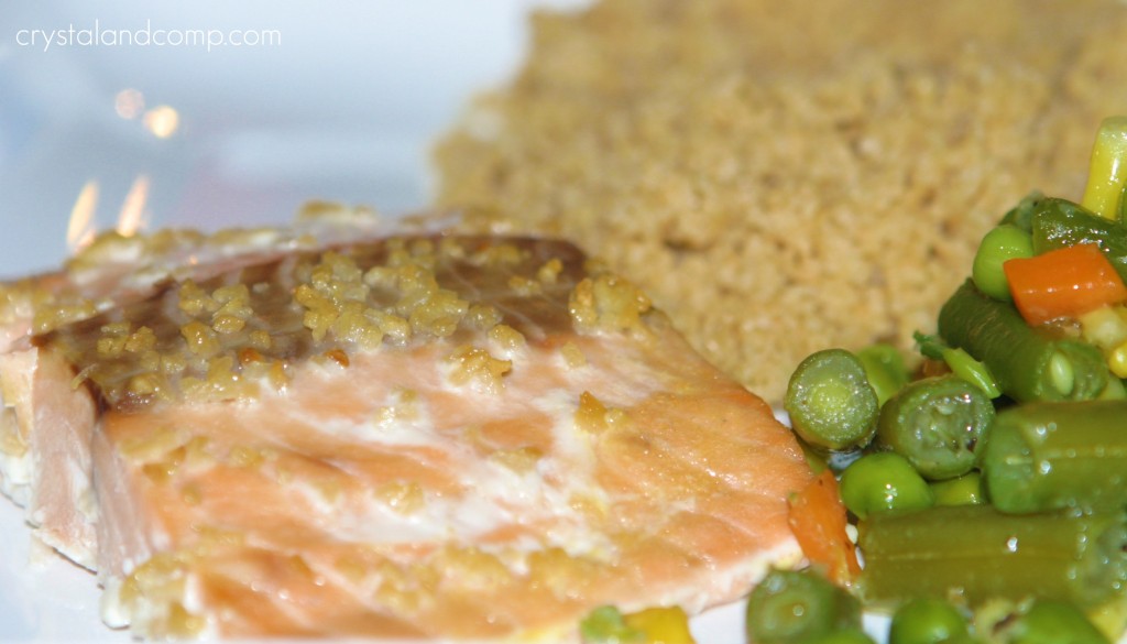 baked lime butter salmon