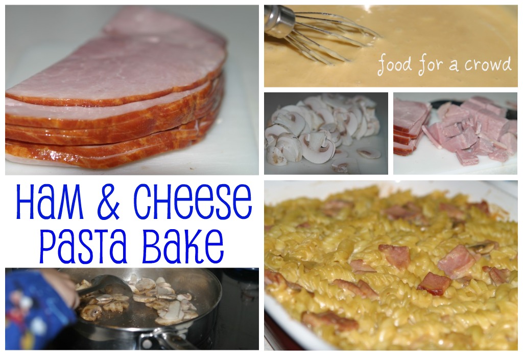 ham and cheese pasta