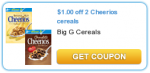 Thumbnail image for Printable Coupons: $1.00 off 2 Cheerios Cereals