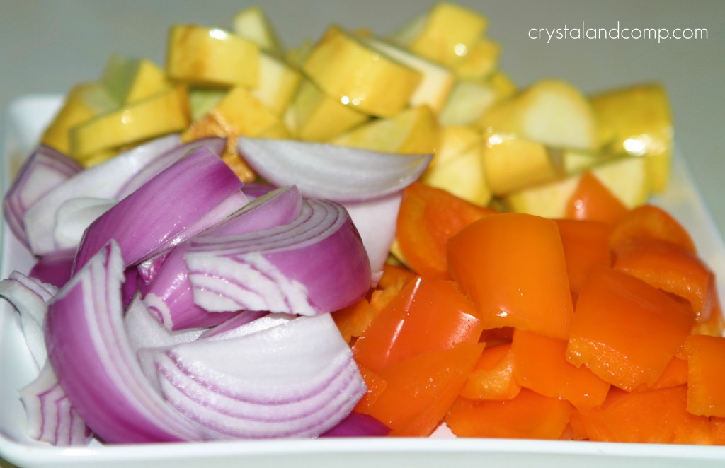 veggies for kabobs
