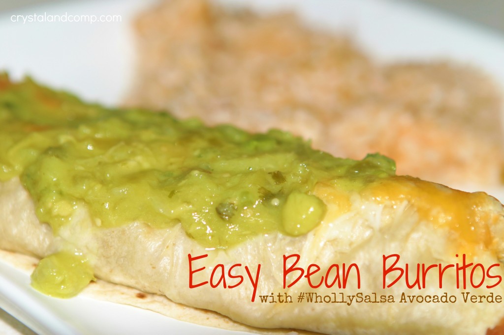 Easy Bean Burritos bean recipes