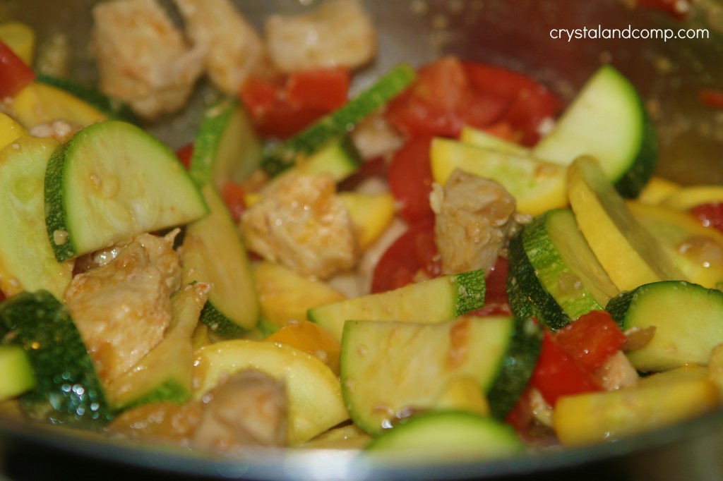 add veggies