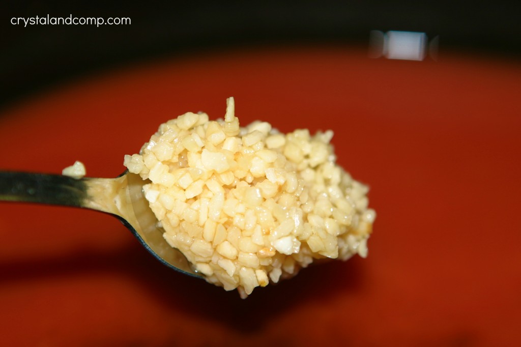 minced garlic