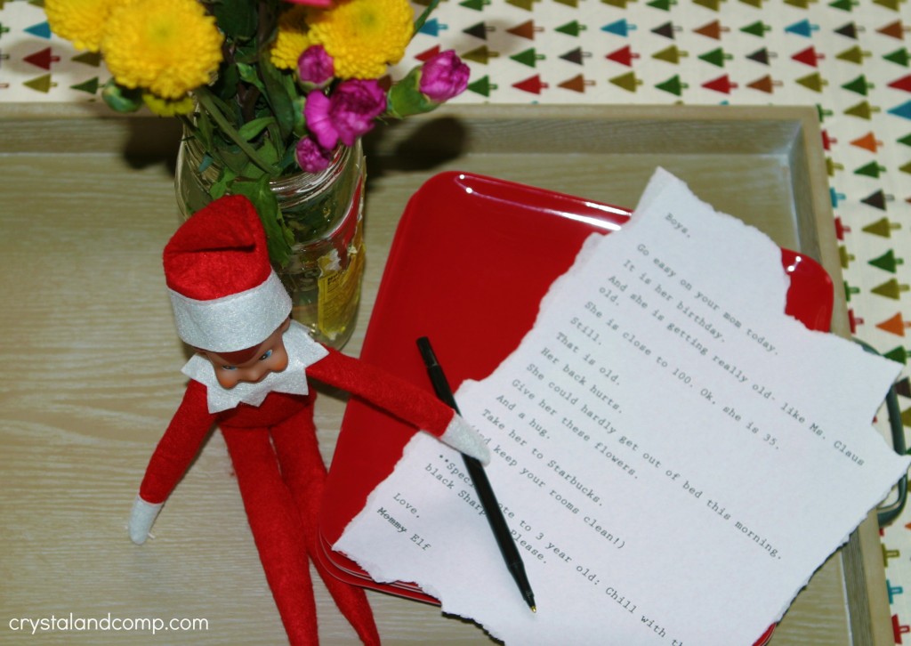 elf on the shelf ideas