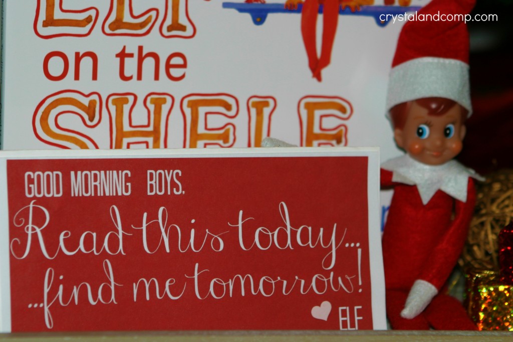 elf on the shelf