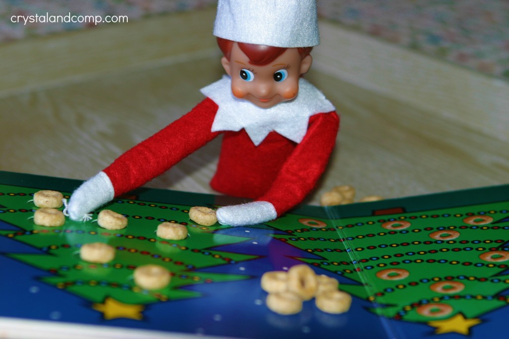 cheerios board book elf on the shelf