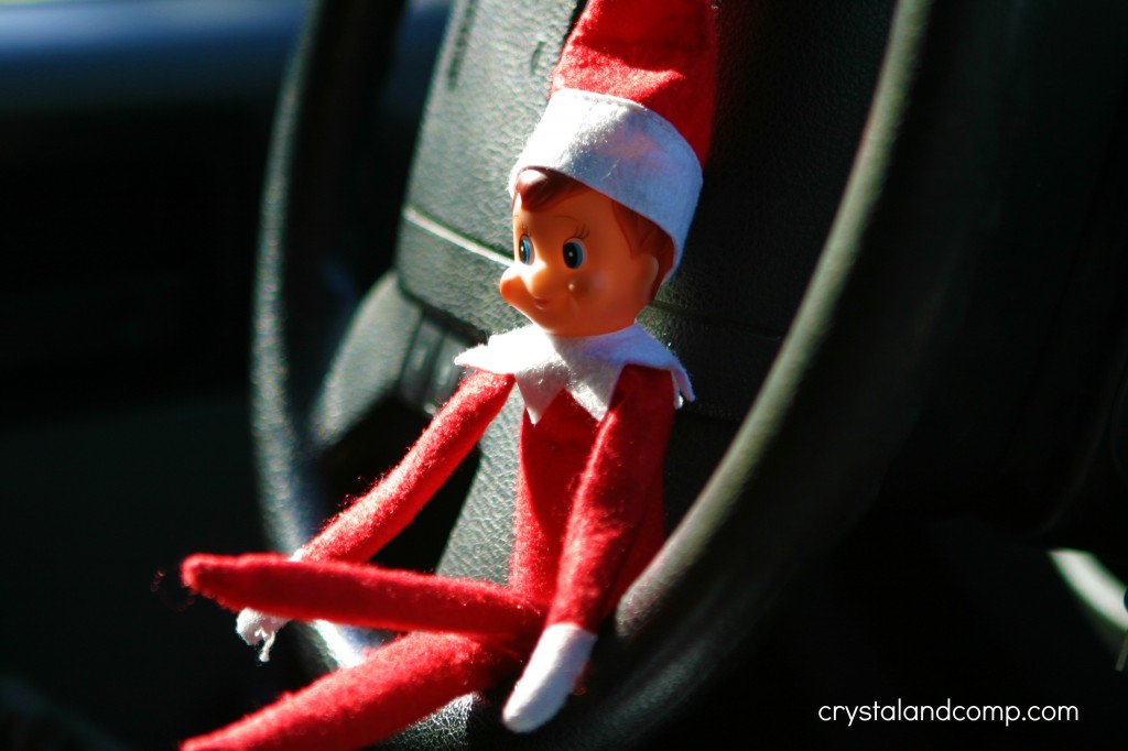 elf on the shelf roadtrip