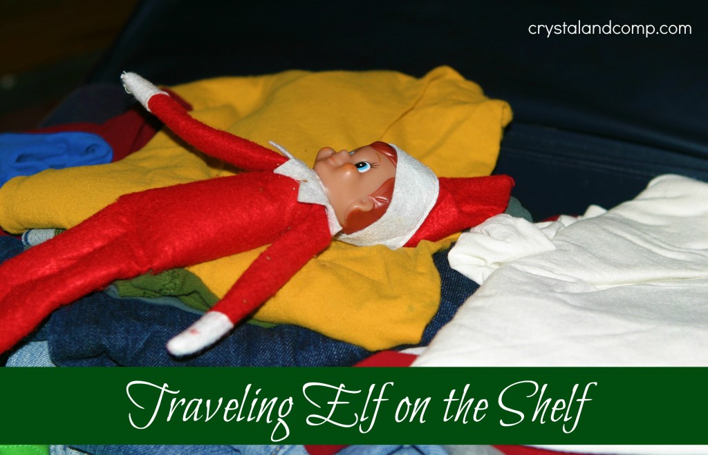 elf on the shelf suitcase