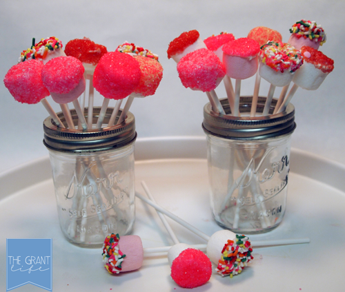 Marshmallow Valentines Pops 1
