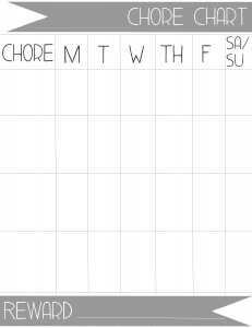 kidschorechart