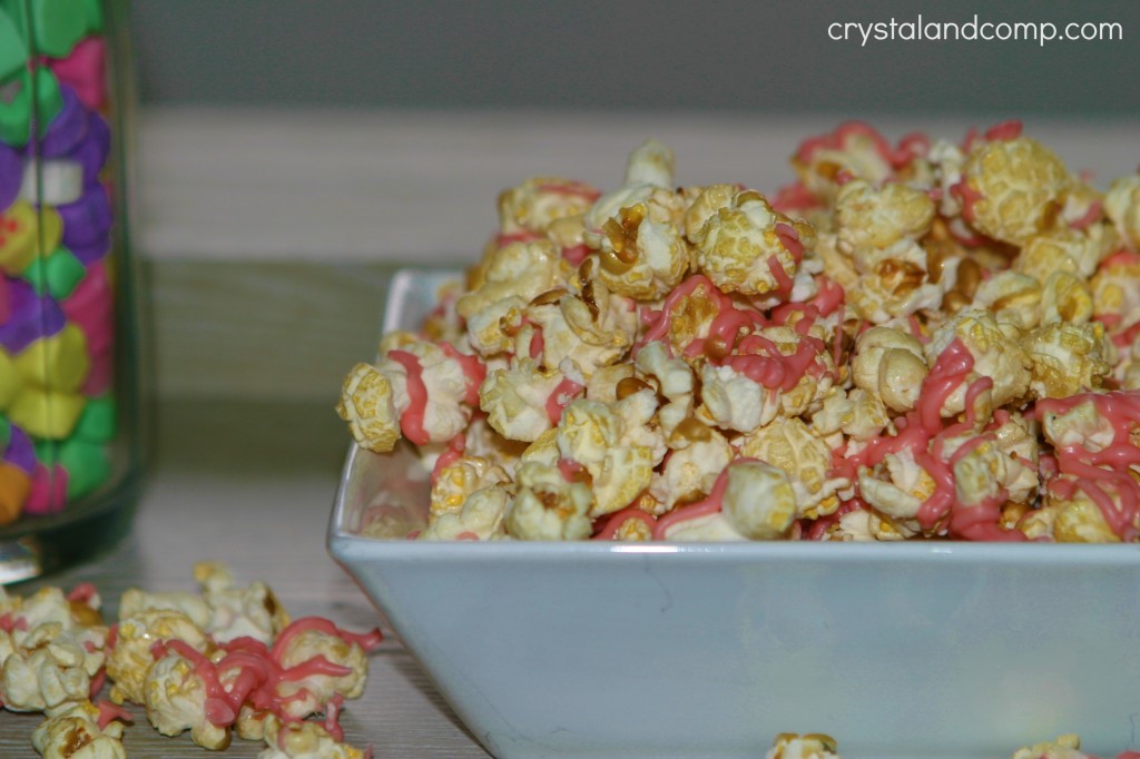 valentine craft idea popcorn craft