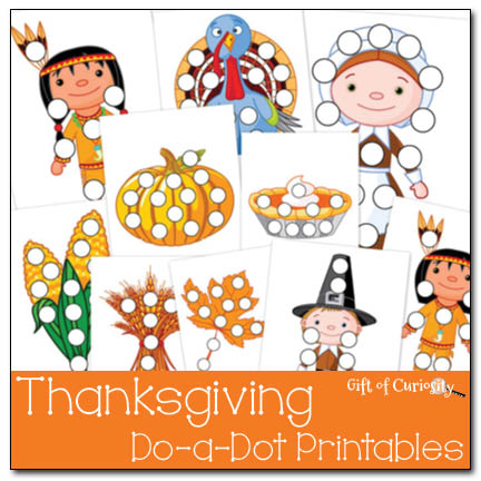 Thanksgiving Do-a-Dot Printables