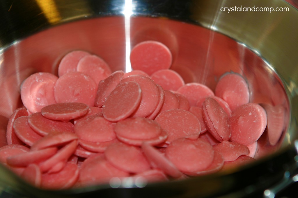 pink candy melts