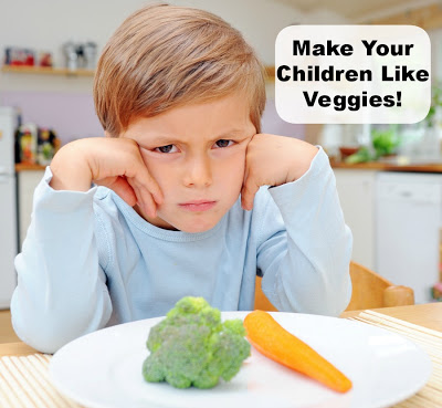 make your child like veggies