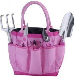 amazon deals: pinkgardeningbag