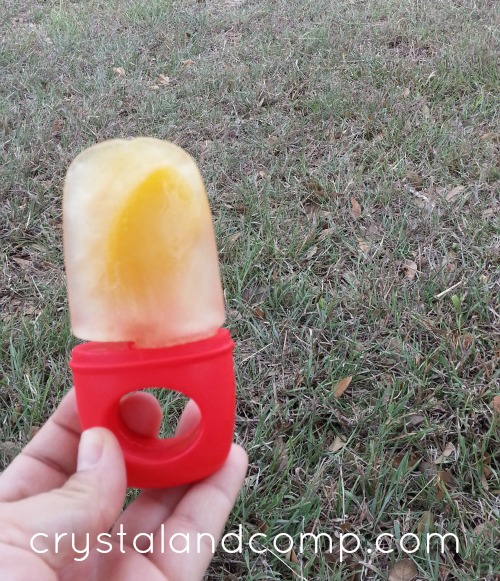 fun summer activity for kids - easy and healthy popsicles