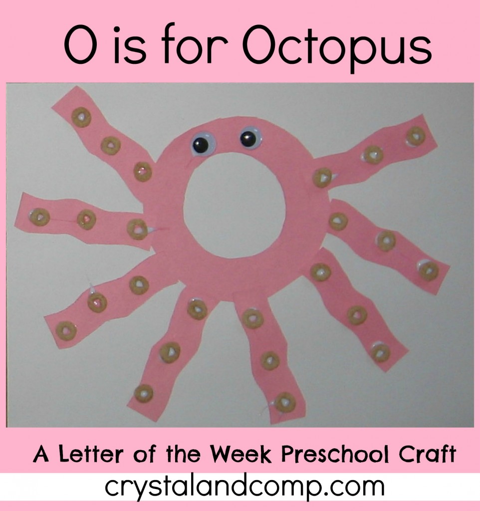 letter of the week o is for octopus
