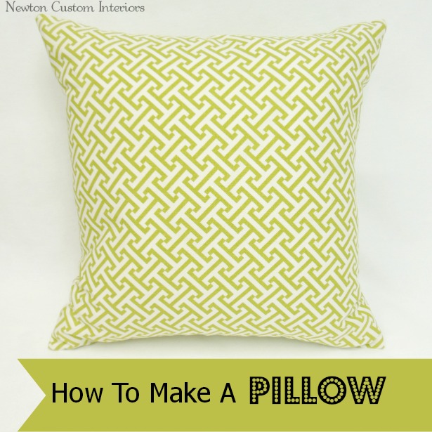 how to make a pillow