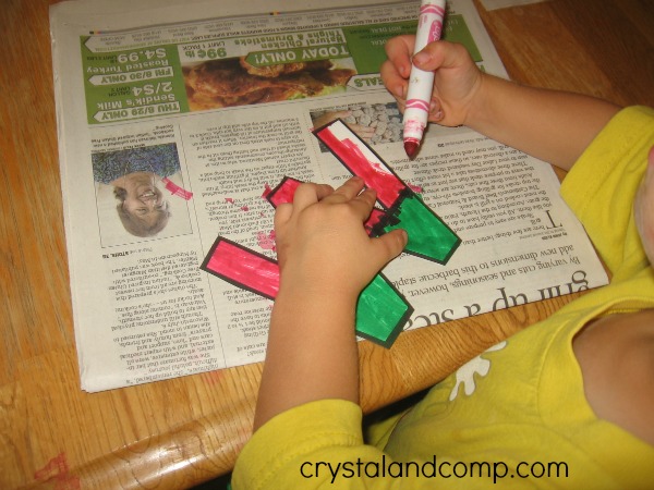 week crafts for preschoolers: w is for watermelon #letteroftheweek #crystalandcomp