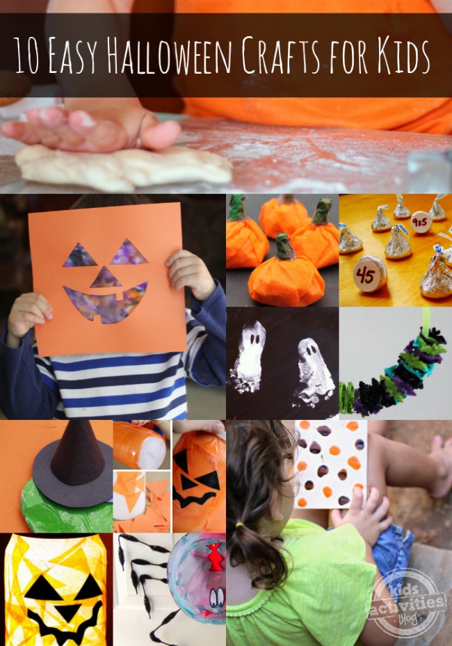 10 Easy Halloween Crafts for Kids